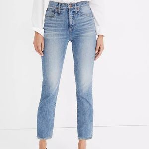 Madewell Perfect Vintage Jean in Ainsworth Wash size 28 Never Worn
